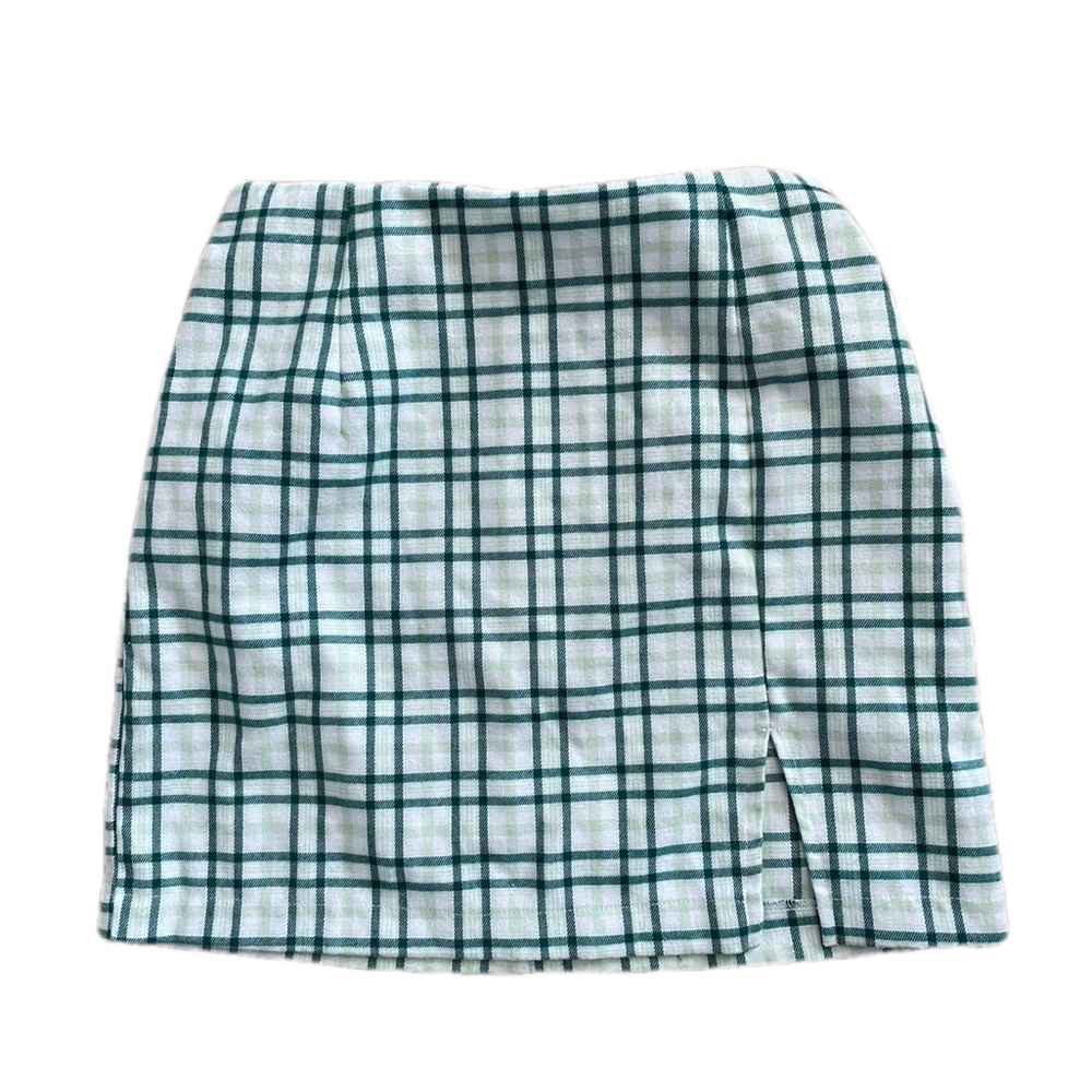 Wild fable, green plaid skirt, size medium